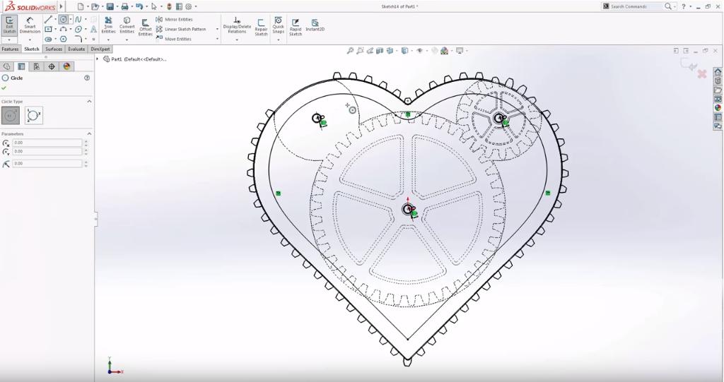 “Nay, I am not just a gear head, I’m a gear heart!” Check out Part 2 of our series on how to create a Gear Heart in #SOLIDWORKS! solidworks.com/GearHeart2TW