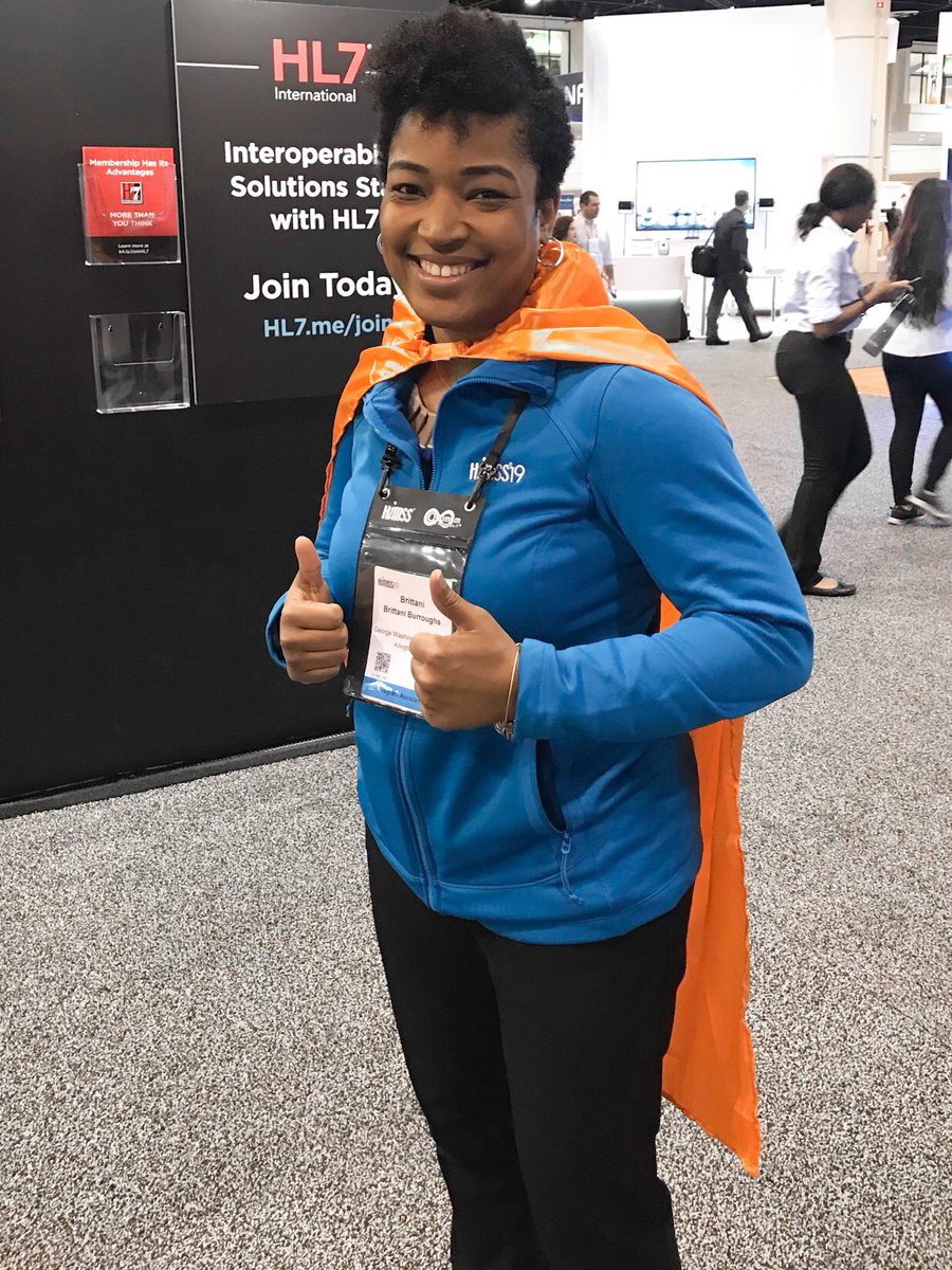 HCSInteractant's tweet image. Less than 3 hours to go #ChampionsOfHealth! Make sure you’re wearing your #HealthIT Hero cape around #HIMSS19 for a chance to win our last Echo Dot!