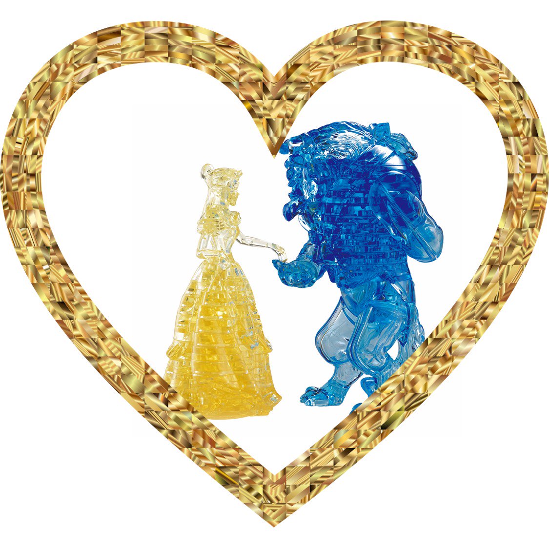 BePuzzledUSA's tweet photo. HAPPY VALENTINE'S DAY! We hope your day is filled with love and beauty - and not too beastly!!!

#ValentinesDay #HappyValentinesDay #BeMyValentine
#crystalpuzzles #crystalpuzzle #BePuzzled #Belle #TheBeast #BeautyAndTheBeast #TaleAsOldAsTime https://t.co/hIAn9oEfZv