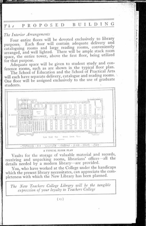 TCgottesman's tweet image. Valentine&apos;s Day is also #LibraryLoversDay! Today we&apos;re showing some love to our home, pictured here when it was just a dream in 1921🏫❤️ via  #PocketKnowledge: go.tc.edu/lojjo