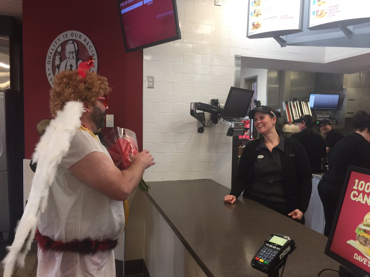 JACK1023ldn's tweet image. #11 Christie:  @Wendys is even more hot &amp;amp; juicy when #Loopid @loopdogg comes in a like baconator of love ❤️! #LoopsDozenDozen #ValentineDay #ForestOfFlowers @BudGardens