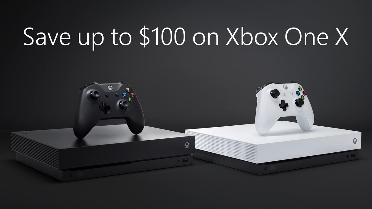 There’s never been a better time to upgrade to the world’s most powerful console.
Up to $100 off Xbox One X bundles for a limited time only: https://xbx.lv/2TQZrtgÂ