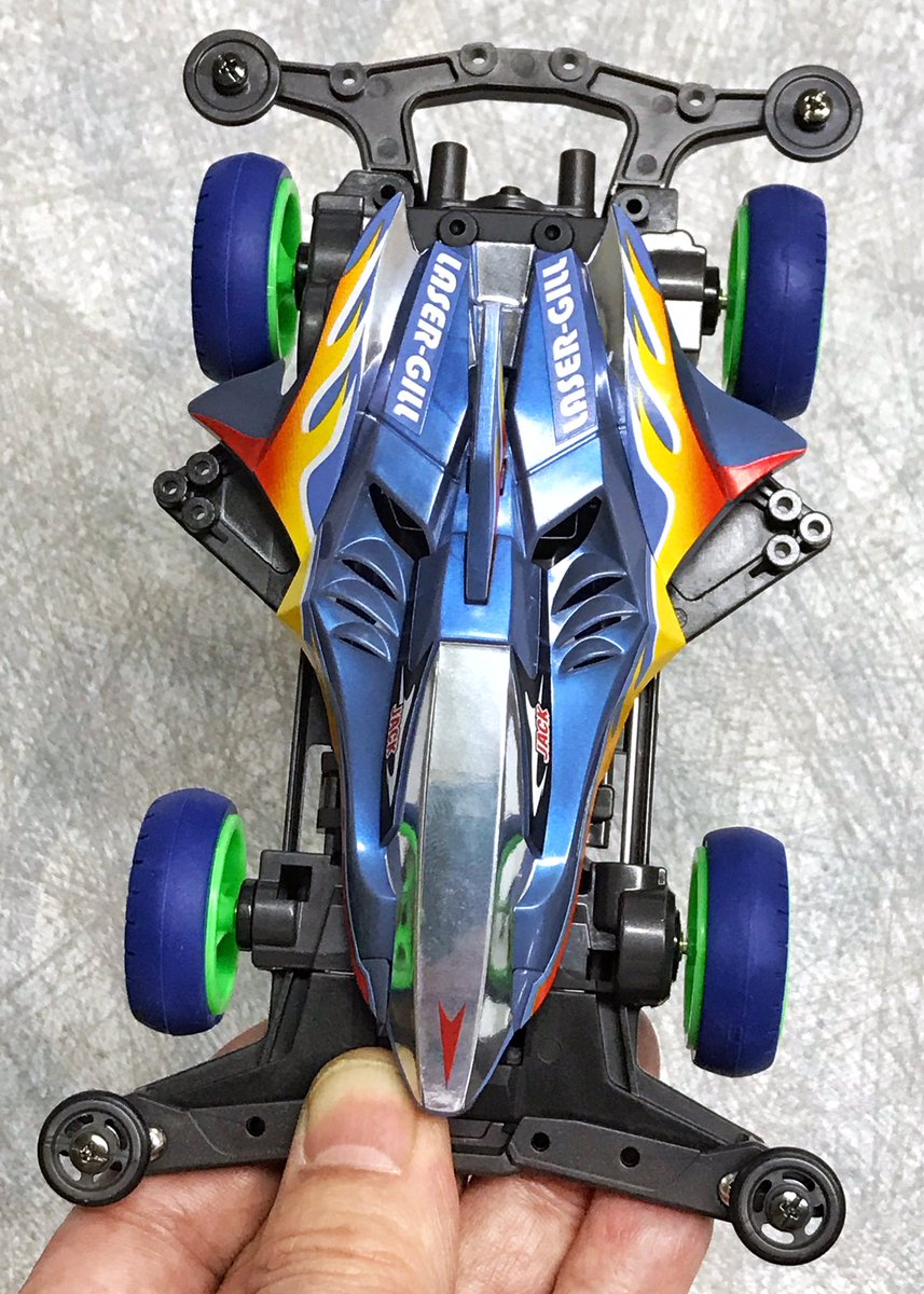タミヤ ミニ四駆 レーザーギル スーパーXXスペシャル塗装済み タミヤ ミニ四駆 レーザーギル スーパーXXスペシャル塗装済み