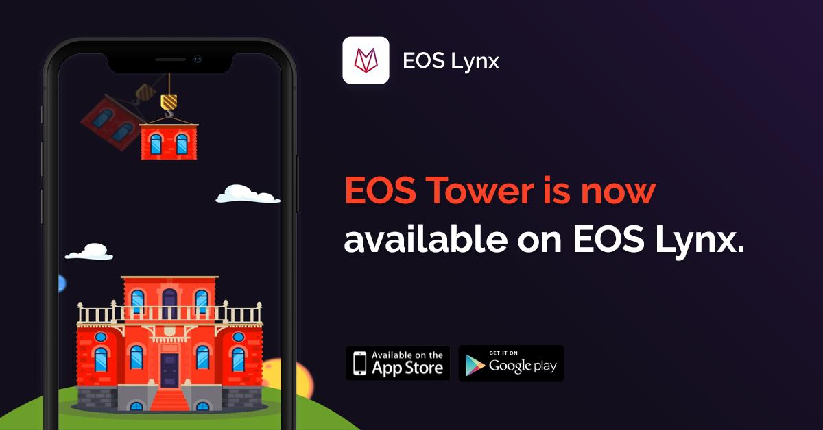 Lynxwallet's tweet photo. Stack it up and build your own! 
Come play Eos Tower on Lynx. https://t.co/EiVKeovrD4