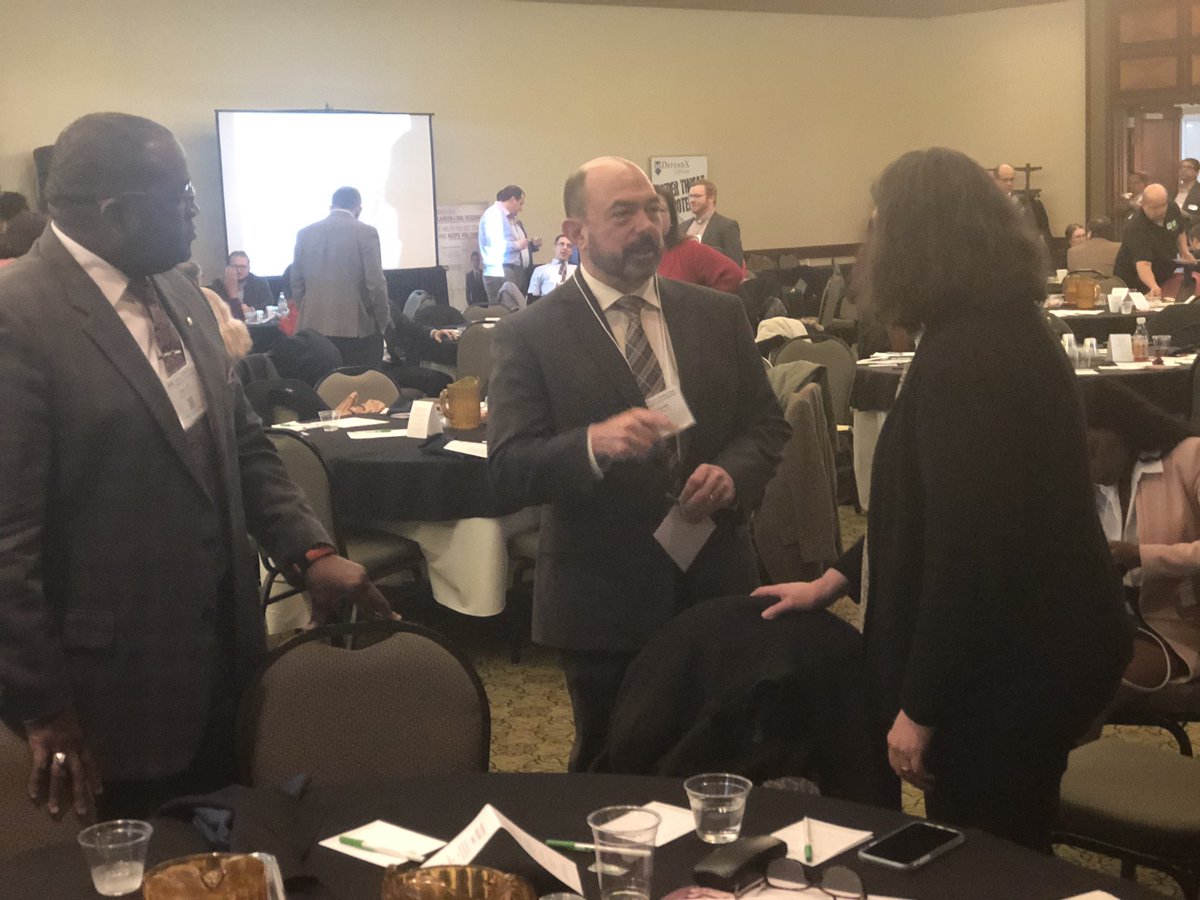 Qlassified_03's tweet photo. Outstanding discussion on #supplychain #security with #ICIT Fellows @DonaldGMaclean @wsann Rob Roy and MG (Ret.) Joseph Brendler at @ISACA_GWDC IT Audit in Civilian and DoD Environments Conference. The DAIG Cybersecurity Inspection Team advancing knowledge in Supply-Chain Risk. https://t.co/j1oMq0BQac