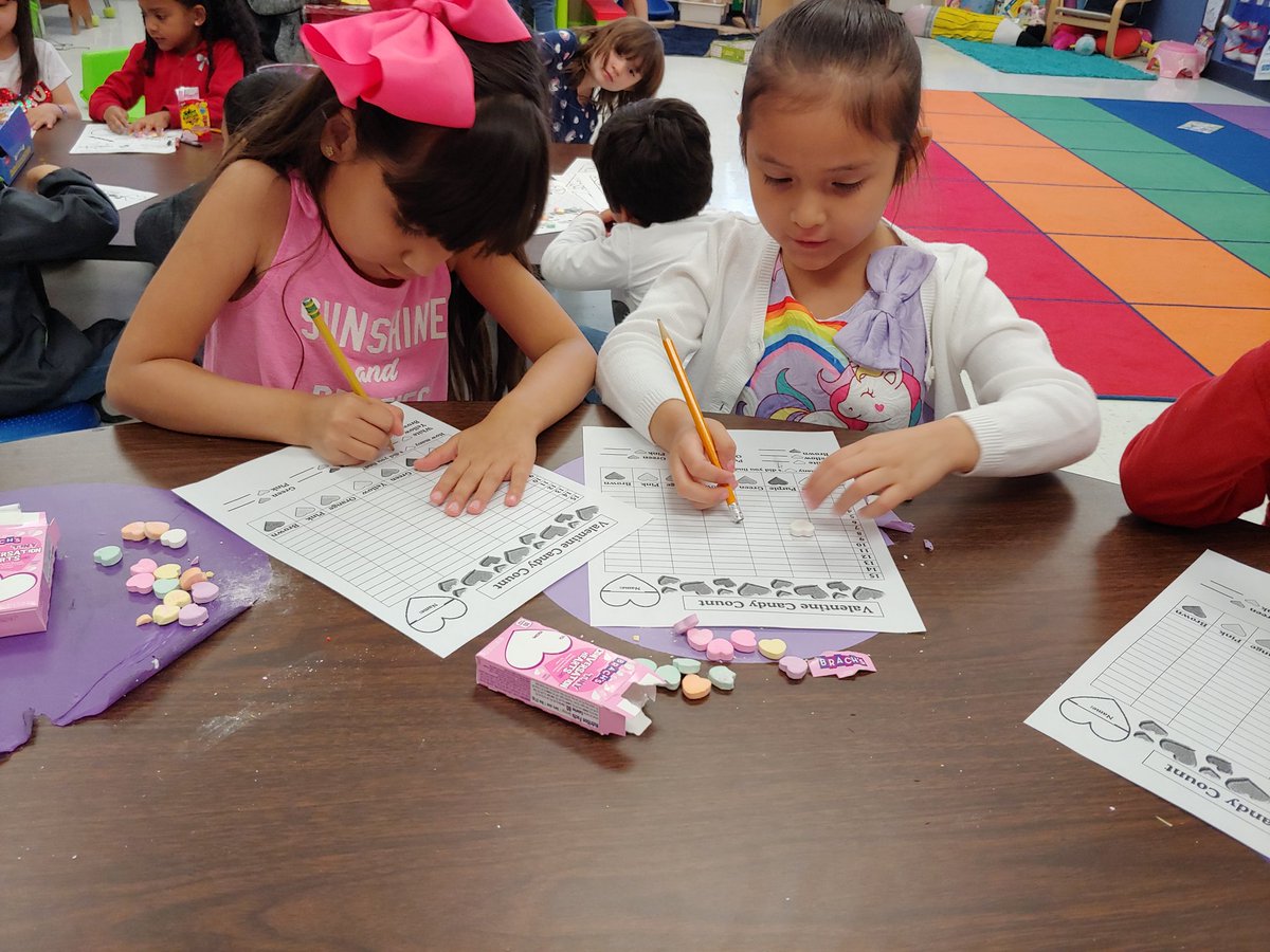 ACruzTeach's tweet image. So much learning going on this Valentine's Day 💜💗. #TheColeWay #learningisalwaysfun