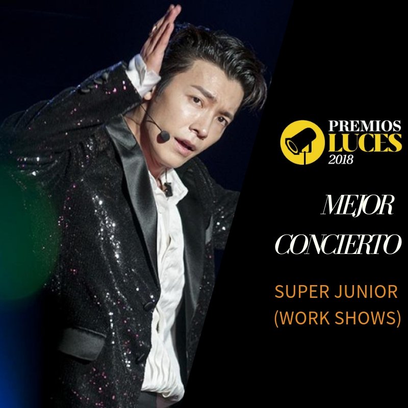 djmosquitoOK's tweet photo. ¡Felicitaciones a @SJofficial por obtener el premio al mejor concierto del año en los #PremiosLuces2018 de Perú! 🏆 También felicitamos a su gran fandom #ELF 👏💕 #SuJu_PremiosLuces https://t.co/pxNqMn271I