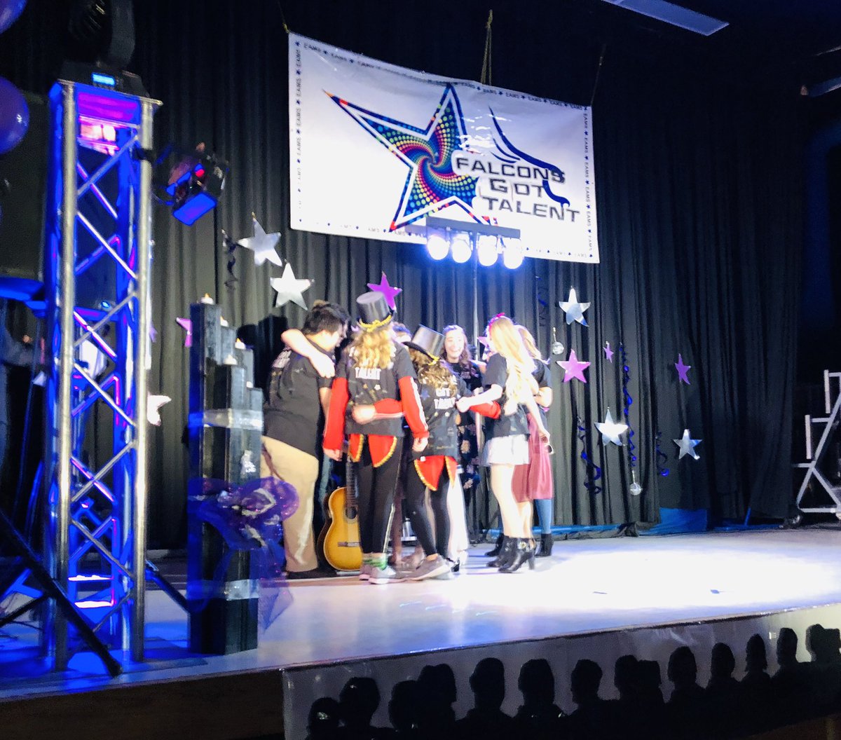 tmoorhead09's tweet image. Our Show!!🌟❤️ @KDMcGillivray and I can’t be more proud of this group of students! Crazy busy day but such amazing talent and a special group of talented performers this year for our Falcons Got Talent Show! Thanks everyone! 🤗 @EAMS8 @rvsed @gregluterbach @PulseEntCan @rvata35