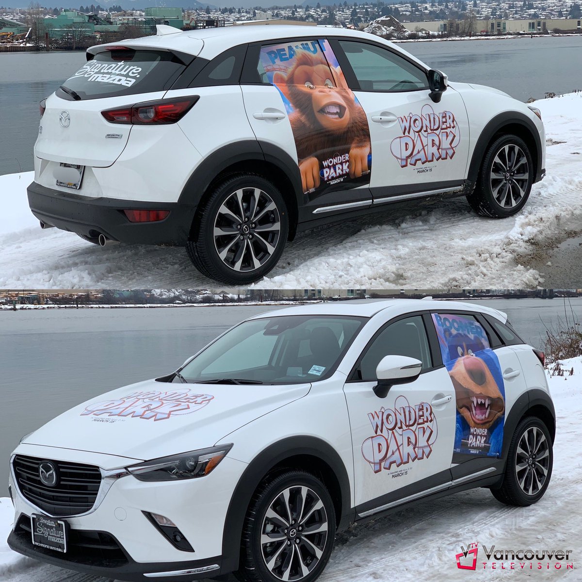 Signature Mazda and Paramount Pictures present the official Wonder Park Mazda CX-3 community cruiser. 

Our Street Team will be all over the Lower Mainland giving away exclusive movie merchandise. 

Find us say hello and pickup some fun giveaways!