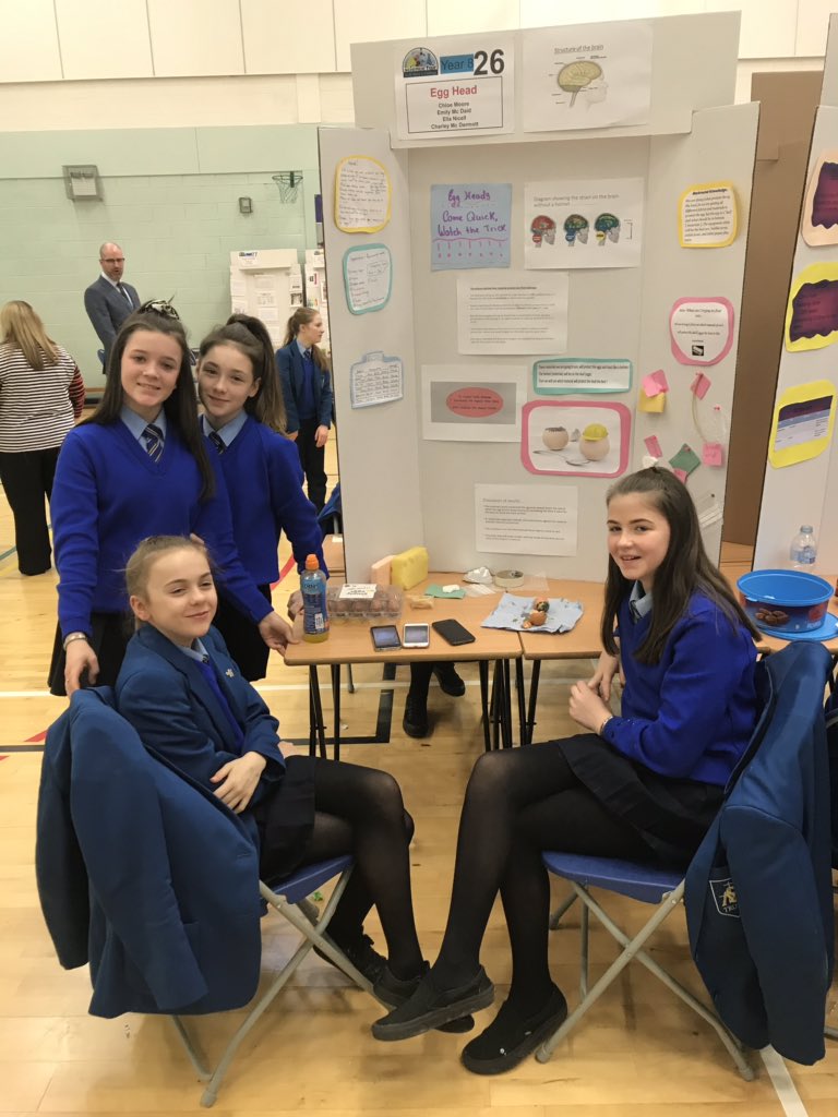 mariemccolgan's tweet photo. Chloe, Emily Ella and Charley had a cracking #Egghead experiment #SMDscienceFair19 #SMDScienceWeek19 https://t.co/2rUerWN4Zj