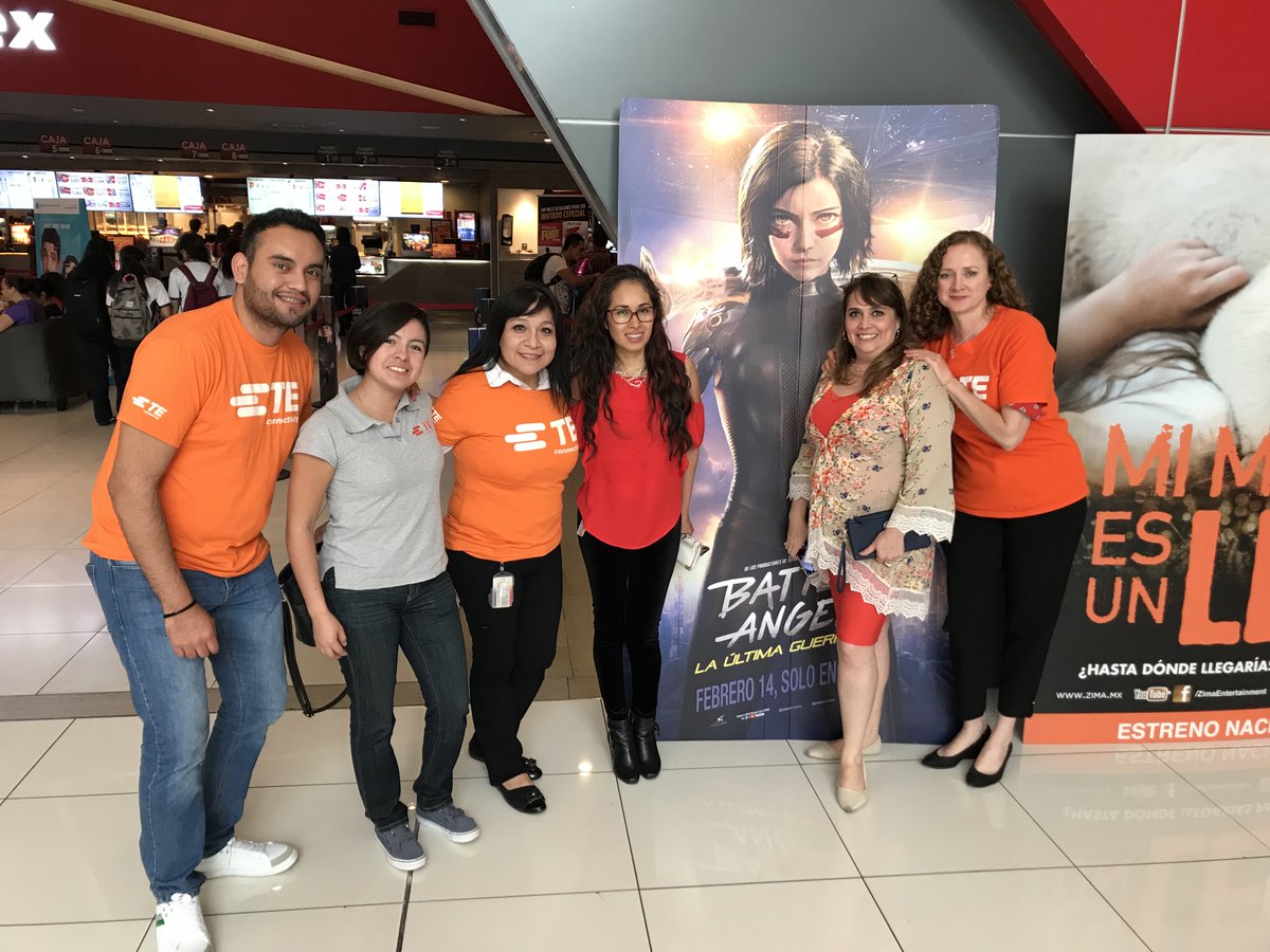silarredondo01's tweet photo. Thank you @TEConnectivity - México for making it possible to attend the premiere of #ALITA.
Our employees really enjoyed the movie. A good moment to encourage engagement with our collaborators. #TECelebratesAlita #LifeTE https://t.co/ejfZWI2saY