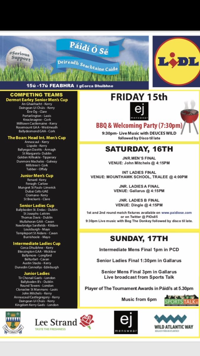 Páidí Ó Sé's Ventry (@pios85) on Twitter photo 