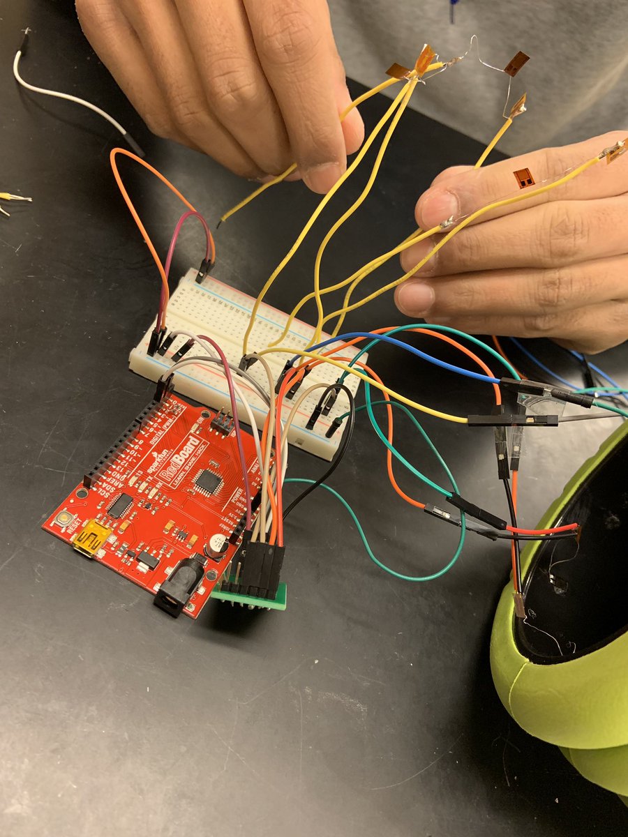 Put together and troubleshooted a second wheatstone bridge connected to one HX711 amplifier. #RollOut