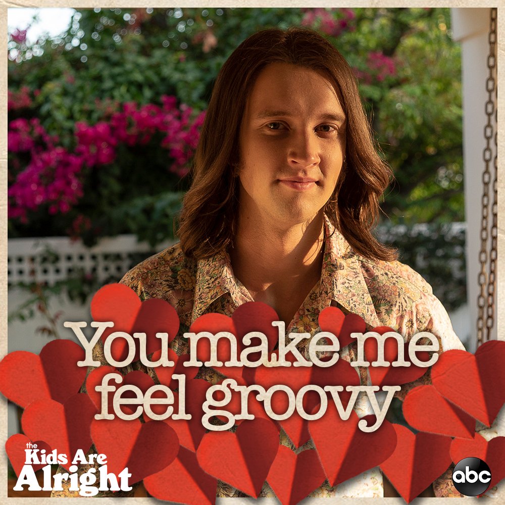 TheKidsABC's tweet photo. Happy Valentine's Day from the Clearys! #TheKidsAreAlright https://t.co/K11q5r15MB