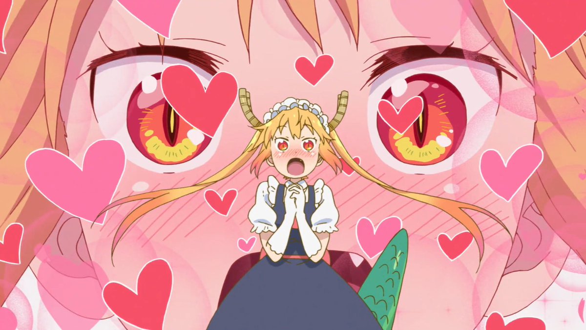 Crunchyroll's tweet photo. 💕🐲💕 https://t.co/VKvnyRzaPf