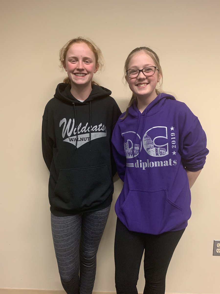 MrsMadison7's tweet photo. Great day with these Mathletes @ MathCounts. Hannah and Elli qualified for state. #whywildcatsrule #BeGRAND https://t.co/K1rbU9dfIy
