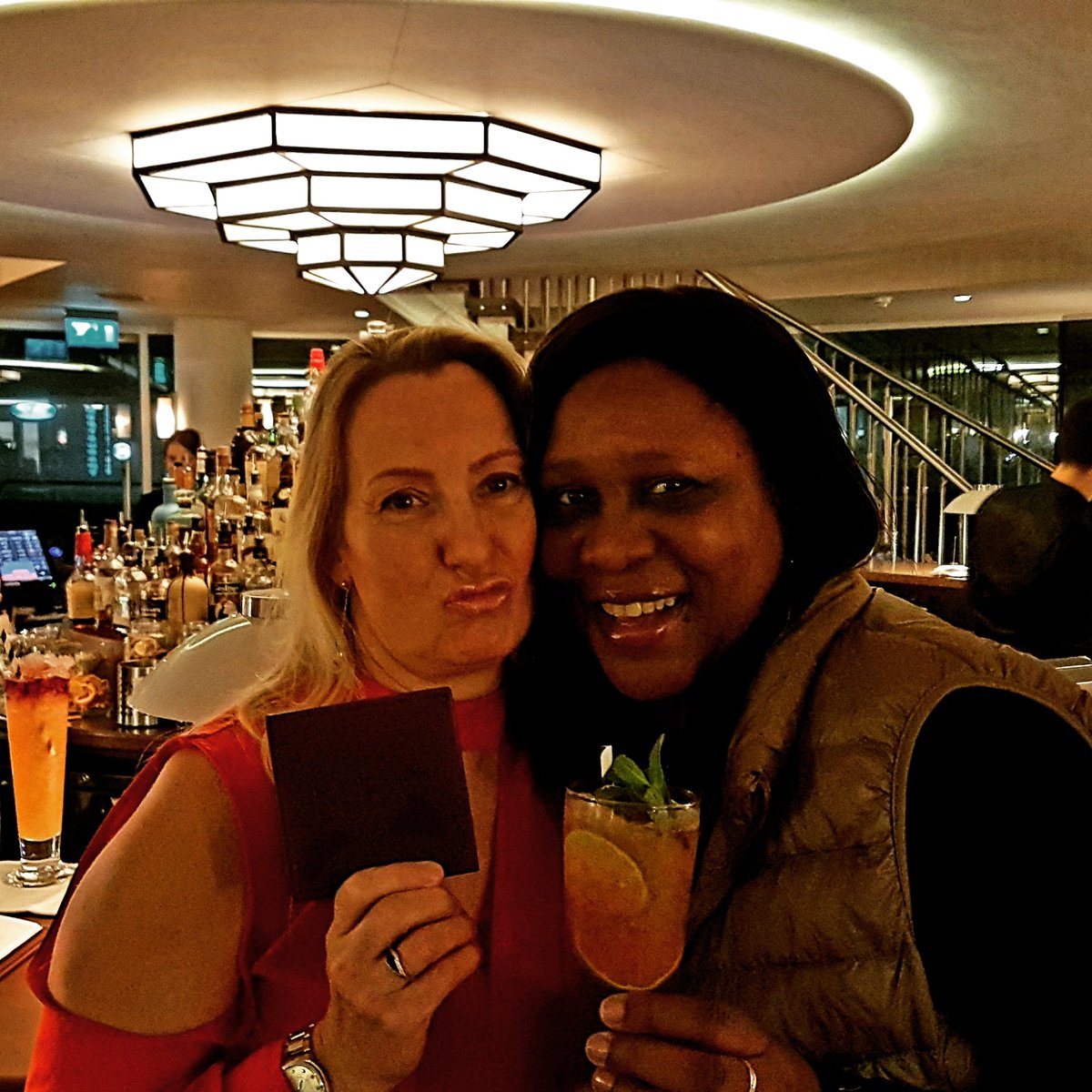 Focus_Venue's tweet photo. Feeling the love @NEOBournemouth last #friyay! Director Michelle with a very lovely client.

#FridayFeeling #cocktail #ThrowbackThursday #drinks #ValentinesDay #venue #eventprofs #conferences #meetingprofs #venues #events #conference #meetings #bournemouth #London #UK https://t.co/YahXUBfY0Z