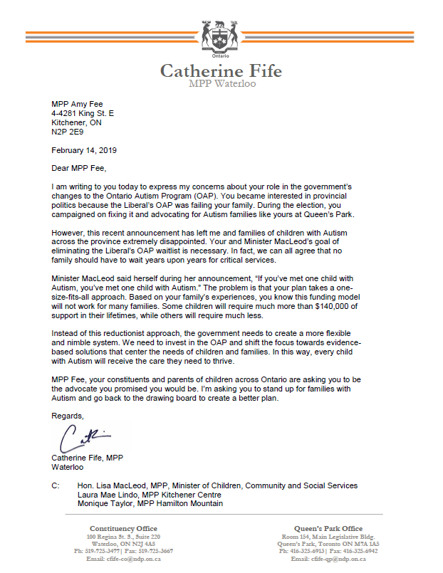 Catherine Fife tweet media