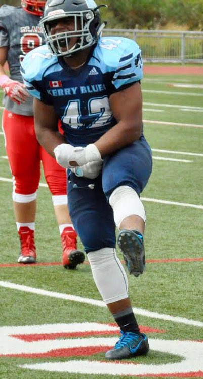 TayoSmith9's tweet photo. I am beyond thankful to announce that I will be verbally commiting to McMaster University! Thanks to all who have been apart of the process!  #MacGrit 🦅💯🏈

•
•
@Marauderftbl https://t.co/sfEAIBcfSi