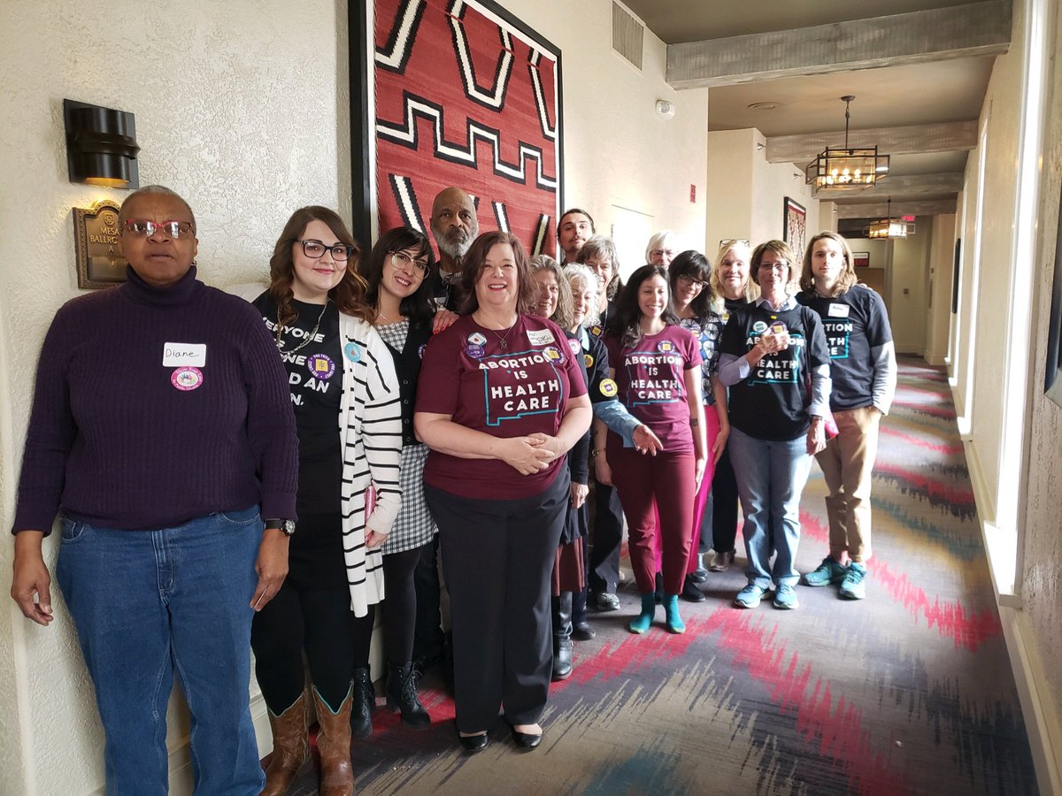 faithrootsrepro's tweet photo. Thank you to our members who attended the #RespectNMwomen lobby day! These wonderful people spent their Valentines Day showing 💖 for their fellow New Mexicans and making sure that health care, including abortion, stays safe and accessible for all! #PrayerfullyProChoice #nmleg https://t.co/rkdJeTZZ48