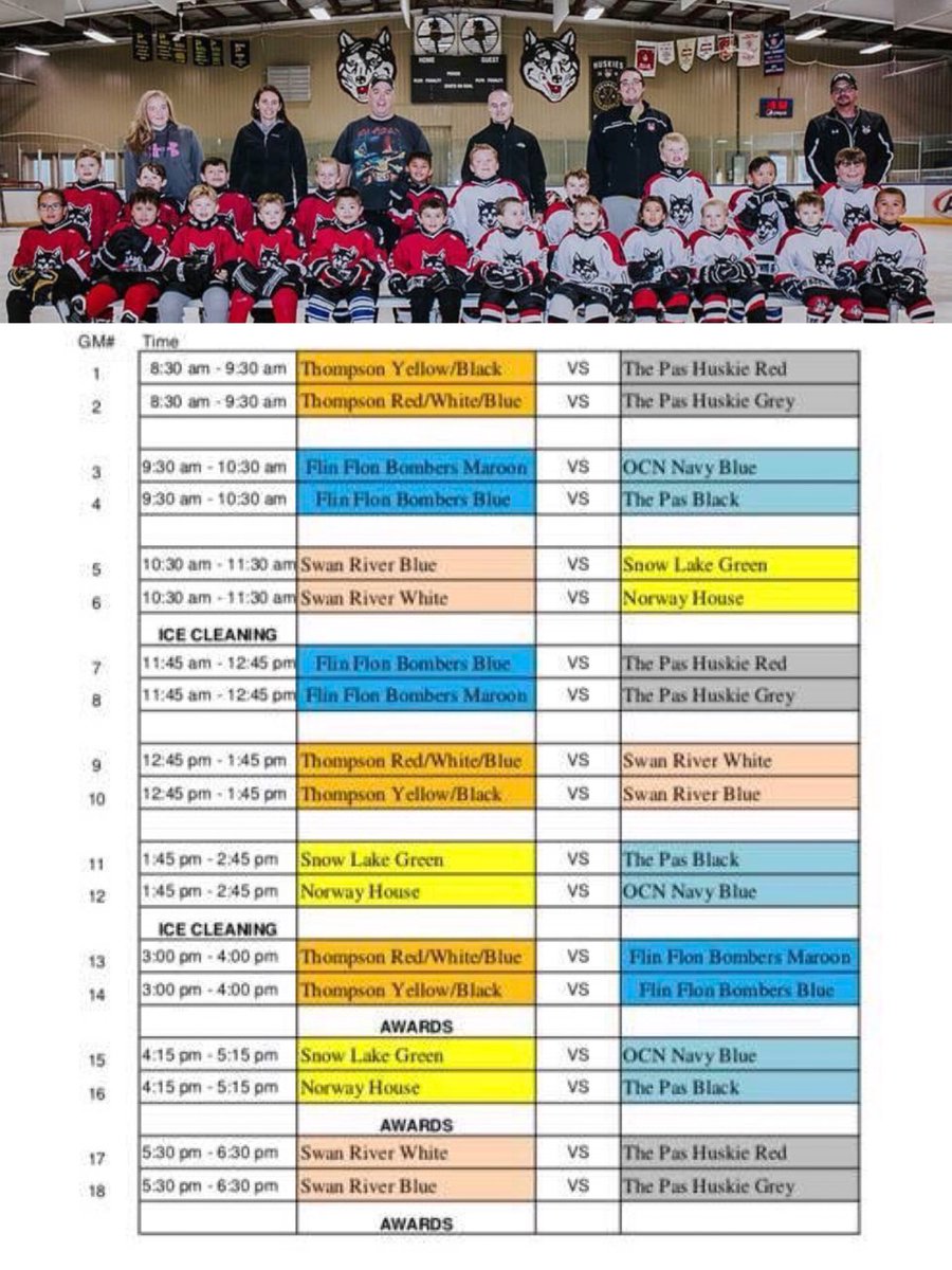 thepashuskies's tweet photo. Welcome all teams to this Sunday’s https://t.co/CI5ms3JSq7 / Cook &amp; Cooke Initiation Tournament!  Lots happening with #TrappersFestival this weekend, come cheer on the North’s littlest hockey players. https://t.co/hnMIB82W2K