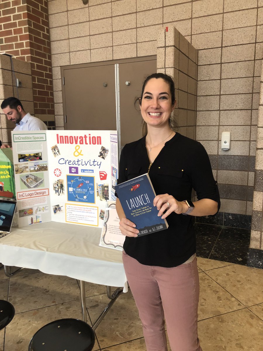 CBHolicongMS's tweet photo. Holicong teachers getting in the game and sharing their passions, expertise, student work, and new learning at #cbsdpd today at South.  So many great sessions and discussions — part 1 https://t.co/6Ez50gbZIA