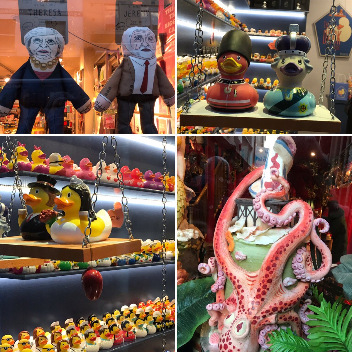 #Brighton is the best for window #shopping ⁦@choccywoccyshop⁩ #theduckhouse #HappyValentinesDay