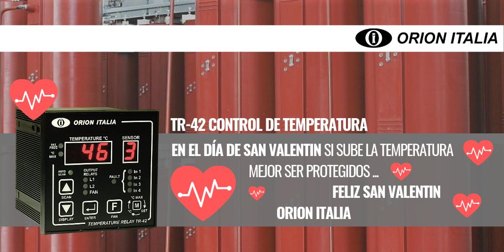 En el dia de #SanValentin si sube la temperatura... mejor estar protegidos! orionitalia.com/es/control-de-… #controldetemperatura #transformador #powergrid #subestaciones #substations #powertransformer #energy #mediatension #electricidad #orionitalia