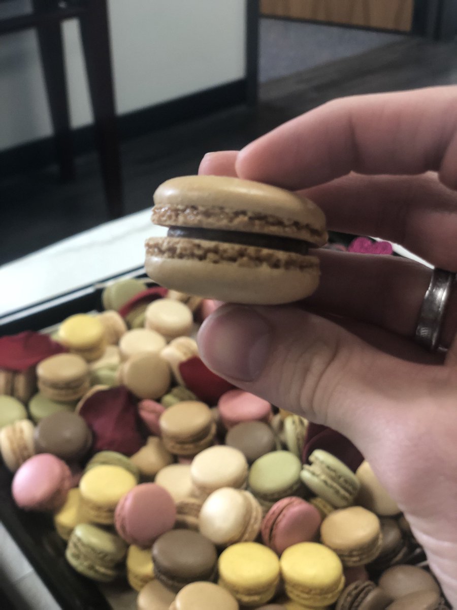 We love our employees (almost) as much as we love a good Hot Chocolate Bar, Pomegranate Ginger Lemonade, Pina Colada cake pops and SALTED CARAMEL MACARONS (sorry, we just really love salted caramel in this office). thank you <a href="/RevCoCatering/">Revco</a> !!