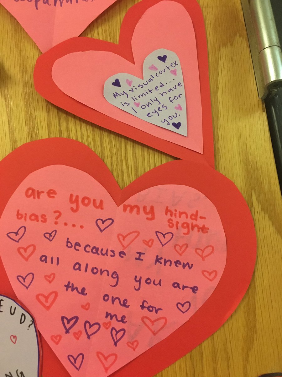 klovemiller's tweet photo. Love these creative #appsych students! @EGRHSsc @Craig_Weigel https://t.co/3qx97ftdNB