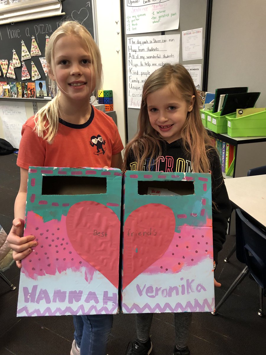 katulec's tweet photo. #bestfriends #valentineboxes #ItsWorthIt #granby2ndgatorsrock https://t.co/LC7t9KTYdT