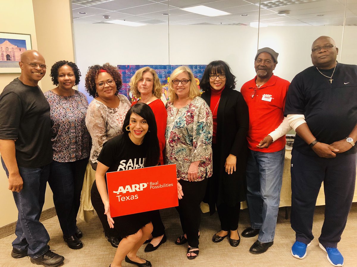 Happy Valentine’s Day from our .@AARPTX DFW Steering Committee! .@SusanSjwilliams  .@readerrandle Photo Credit: @CC_TX_Federal