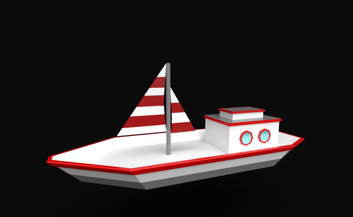 CCGameDesign's tweet image. issa boat...for @squackio 

#indiedev #lowpoly #3dart #boat #3dsmax #lowpolyart #gameart
