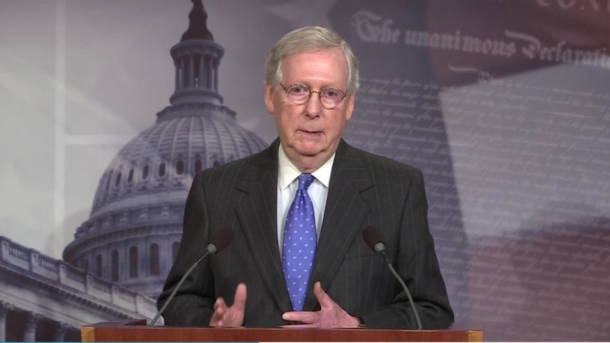 Trump to sign bill, declare emergency, McConnell says dlvr.it/Qyw8K1 #ARNews https://t.co/222zdkuaal
