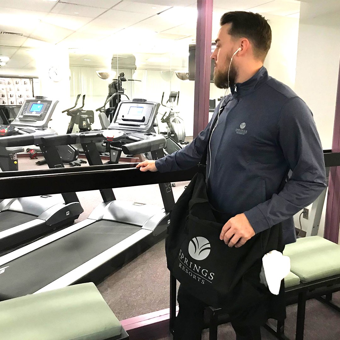 alphabroder's tweet image. For gym promotions, the UltraClub Men's Navigator Heather Performance Full-Zip (UC400) (bit.ly/2GJ9jkW) and Team 365® Primary Duffel (TT108) (bit.ly/2tmyfXJ) offer end-users convenience and performance. #CompleteTheSolution