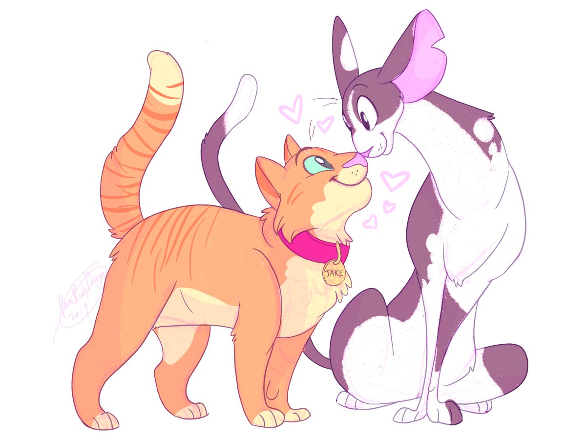 RT @PureRubyDragon: Happy Valentine’s Day #WOTW #wc #jake #talltail #tallstar https://t.co/JRFkbUeho0