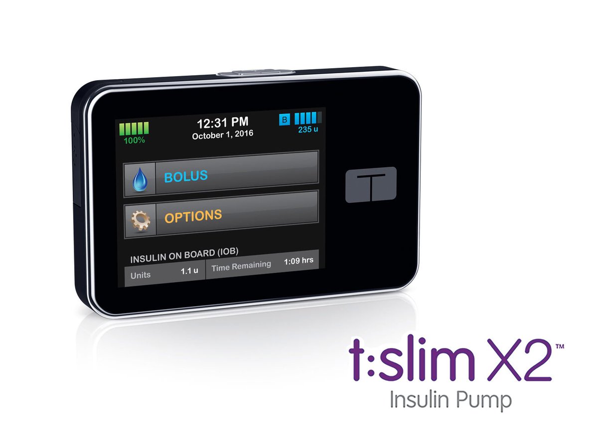 DiabetesMine's tweet photo. BIG NEWS: @US_FDA clears @TandemDiabetes t:slim X2 as FIRST-EVER interoperable insulin pump - dubbed an Alternate Controller Enabled (ACE) pump. Joins w/Dexcom G6, which has the only 'iCGM' designation. https://t.co/yVg0vNaz61 https://t.co/9f6NrnzHFJ