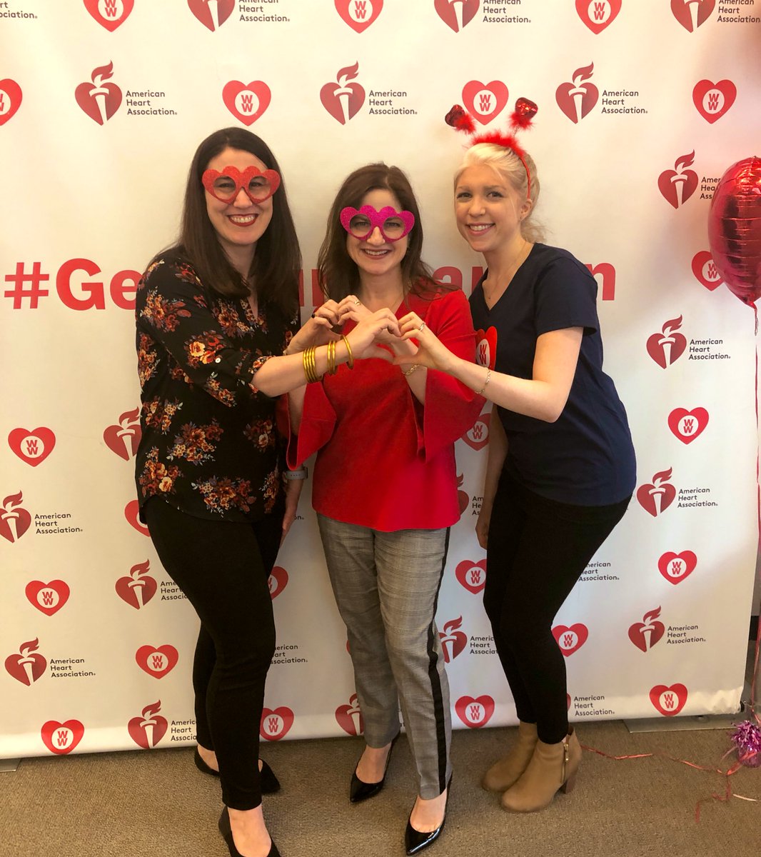 #GetYourHeartOn to trigger a donation to <a href="/American_Heart/">American Heart Association</a> from <a href="/ww_us/">Weight Watchers</a> <a href="/reema1000/">Reema</a> <a href="/MarciWWalker/">Marci Walker</a> <a href="/asissac2/">Alicia WW</a>