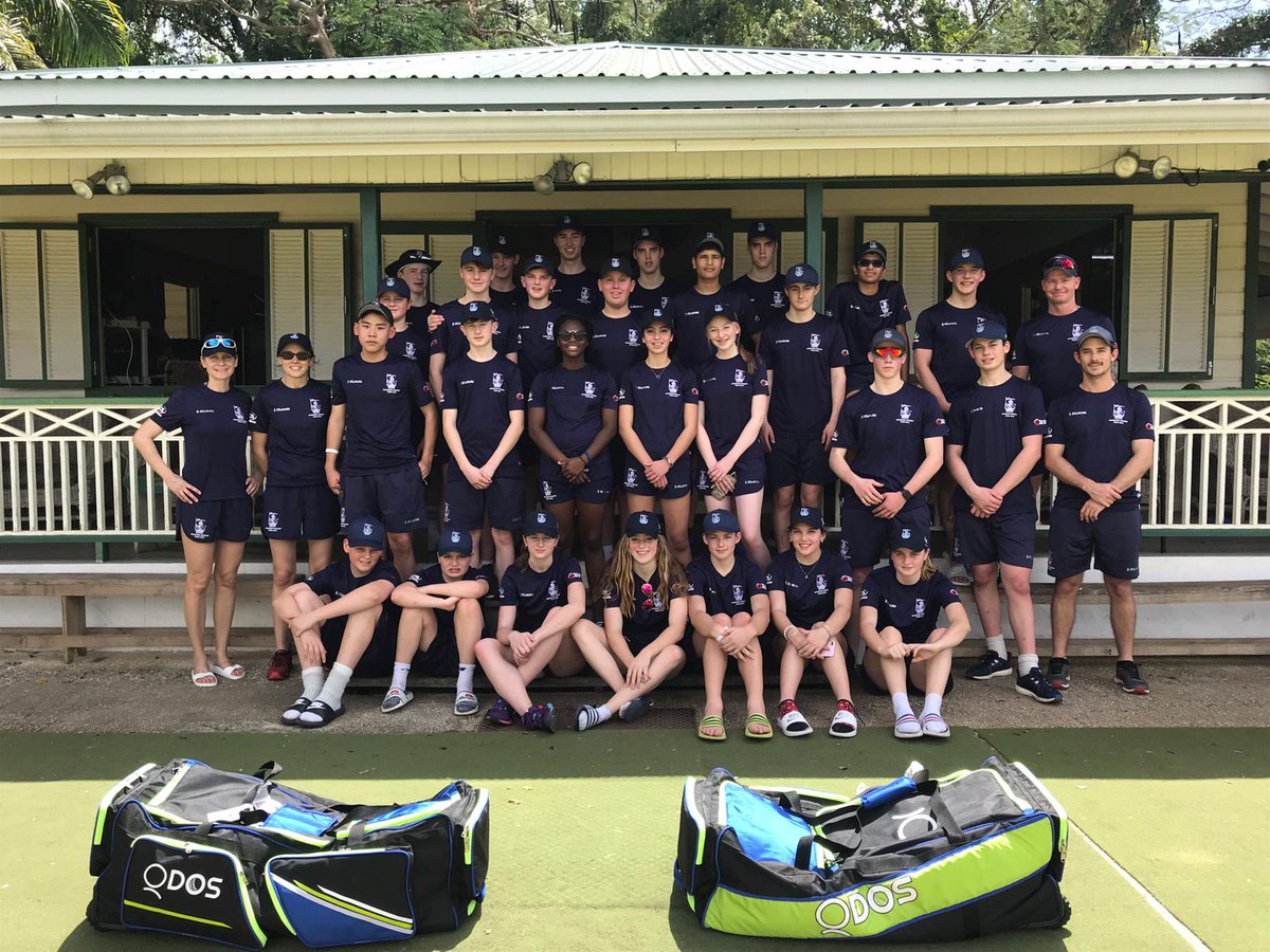 Our <a href="/wellingtonsch1/">Wellington School</a> cricket
tour party looking well settled and ready to train. Enjoy the sunshine
#Barbstour2019