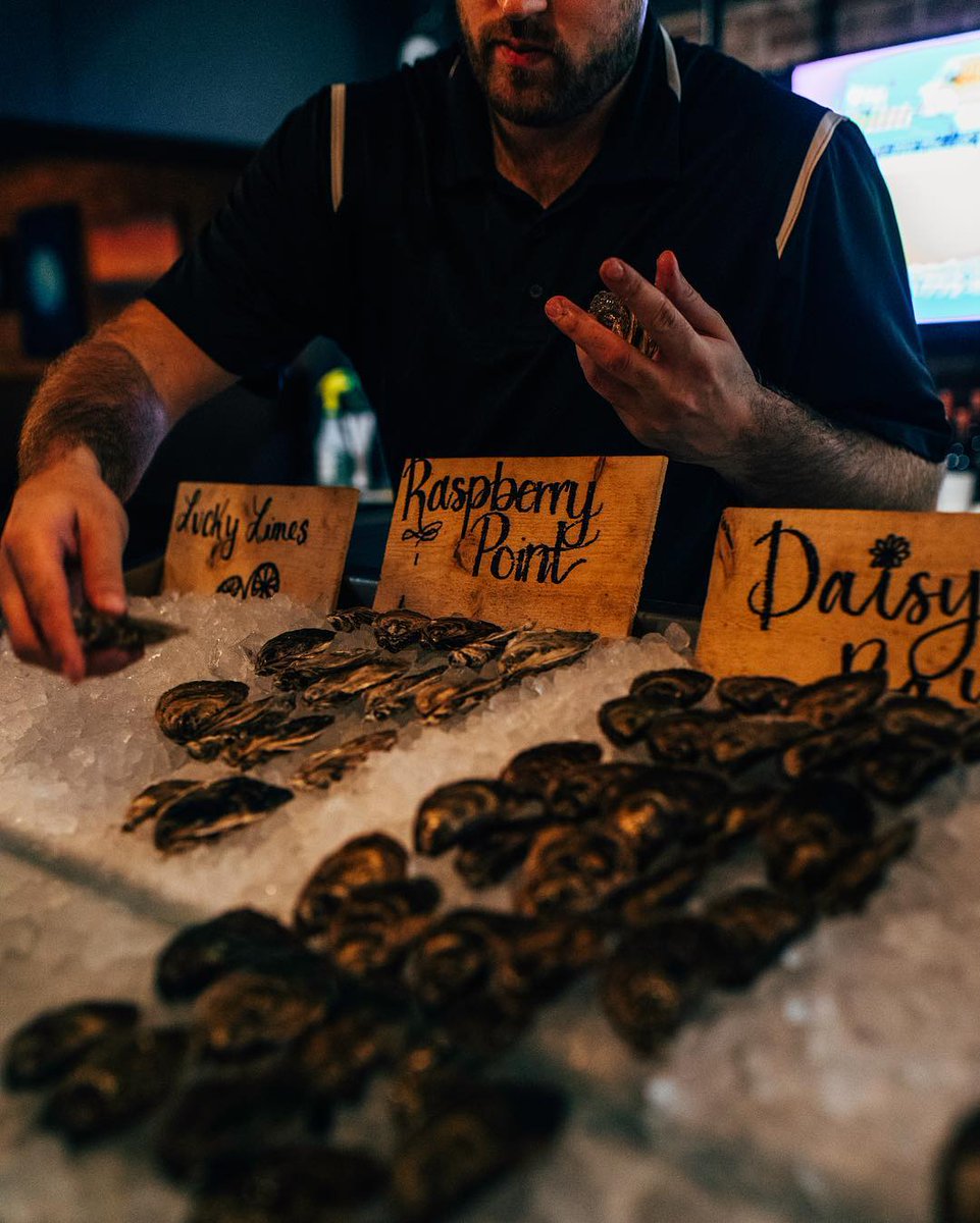 You know what makes any day a little bit better? Oysters!

10 oysters + 2 half pints for $30 every day from 4 till 6 and after 9pm.