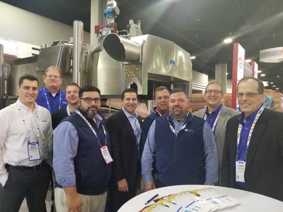 Wrapping up #IPPE, take a look at our group shot with Koch Foods! You can learn more about how we worked with this leading poultry processor, using our automated box chillers, here: bit.ly/2SUjvNW