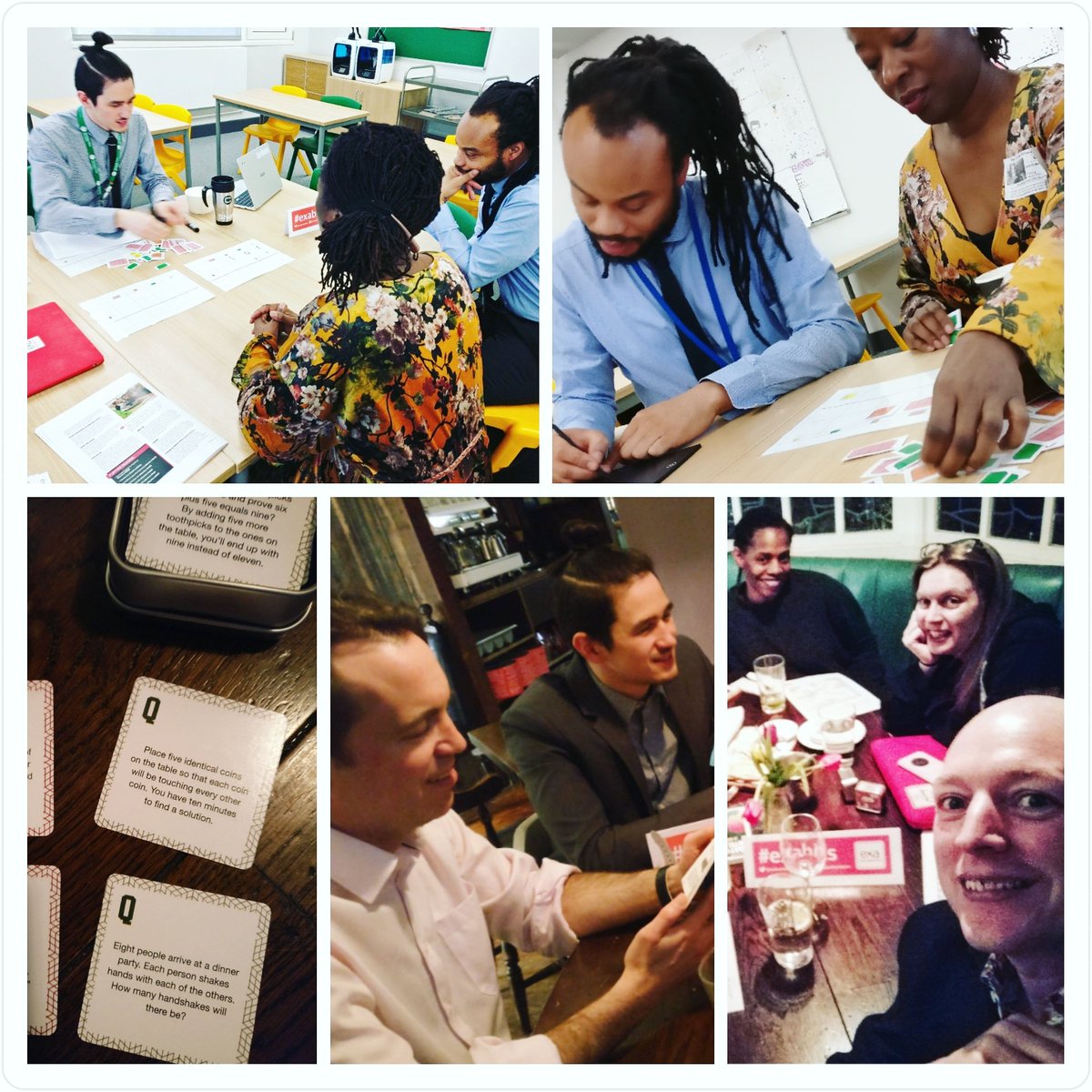 ExaFoundation's tweet photo. Lovely meeting fellow #Computing teachers at our #exabits events in South London today. We shared lots of free ideas for teaching the difficult topics. https://t.co/ArbSgBQVtP