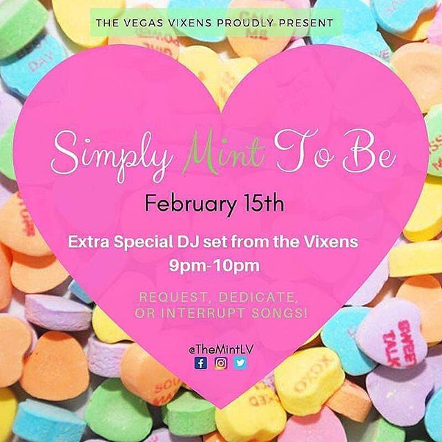 Share a memorable moMINT with your Valentine, this year.  Friday: Entry level dance classes start at 7:30pm, followed by open dancing all night long. Also, the Vegas Vixens, Las Vegas' all-female Swing dance troupe, is taking over the first hour.  From 9… bit.ly/2GqkhfN