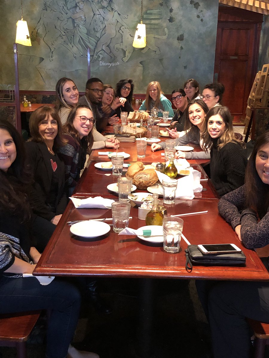 Revisiting our learning from our morning PD and enjoying time sharing ideas.  #lovelearninginWB  #wb2020  #gretchko2020