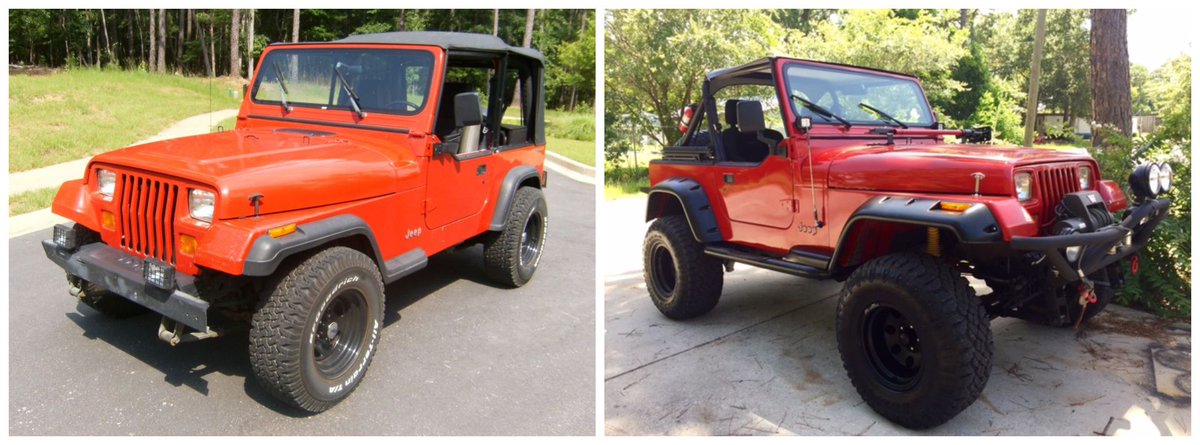 JT_Chrysler's tweet image. Which classic #Jeep #Wrangler do you think looks better? We’d love to hear your opinion. Let us know in the comments below. Need a new Wrangler that can take you to your next adventure? Visit us today to find yours! #TBT