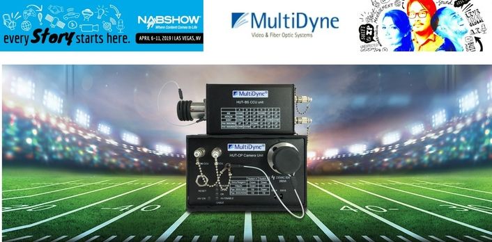 MultiDyne's tweet photo. “Take Your Camera the Distance with the MultiDyne HUT System! @ NAB2019” https://t.co/AJtj4tvejw https://t.co/BvNww5zwlo