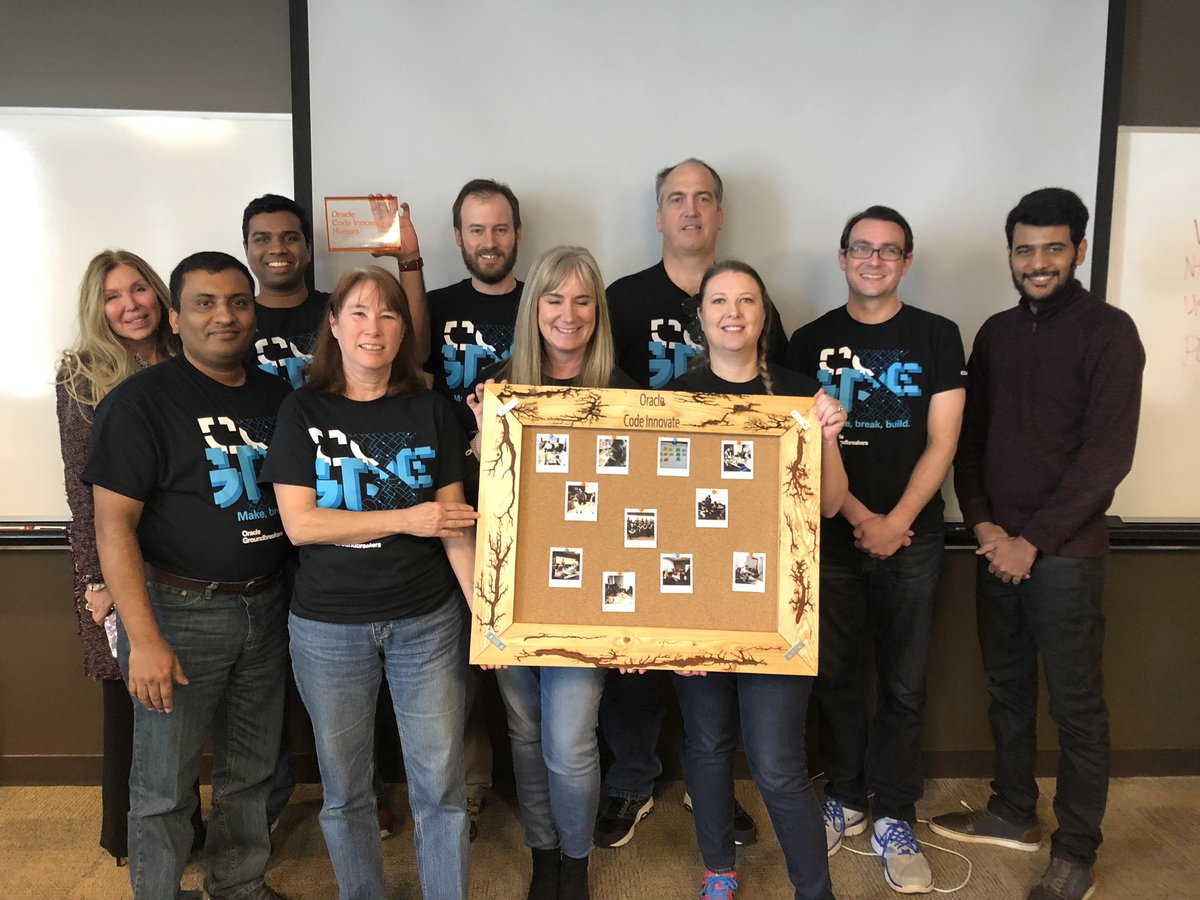 oracledevcomm's tweet image. And that’s a wrap on #CodeInnovate CoreLogic! #MakeBreakBuild #Liveforthecode