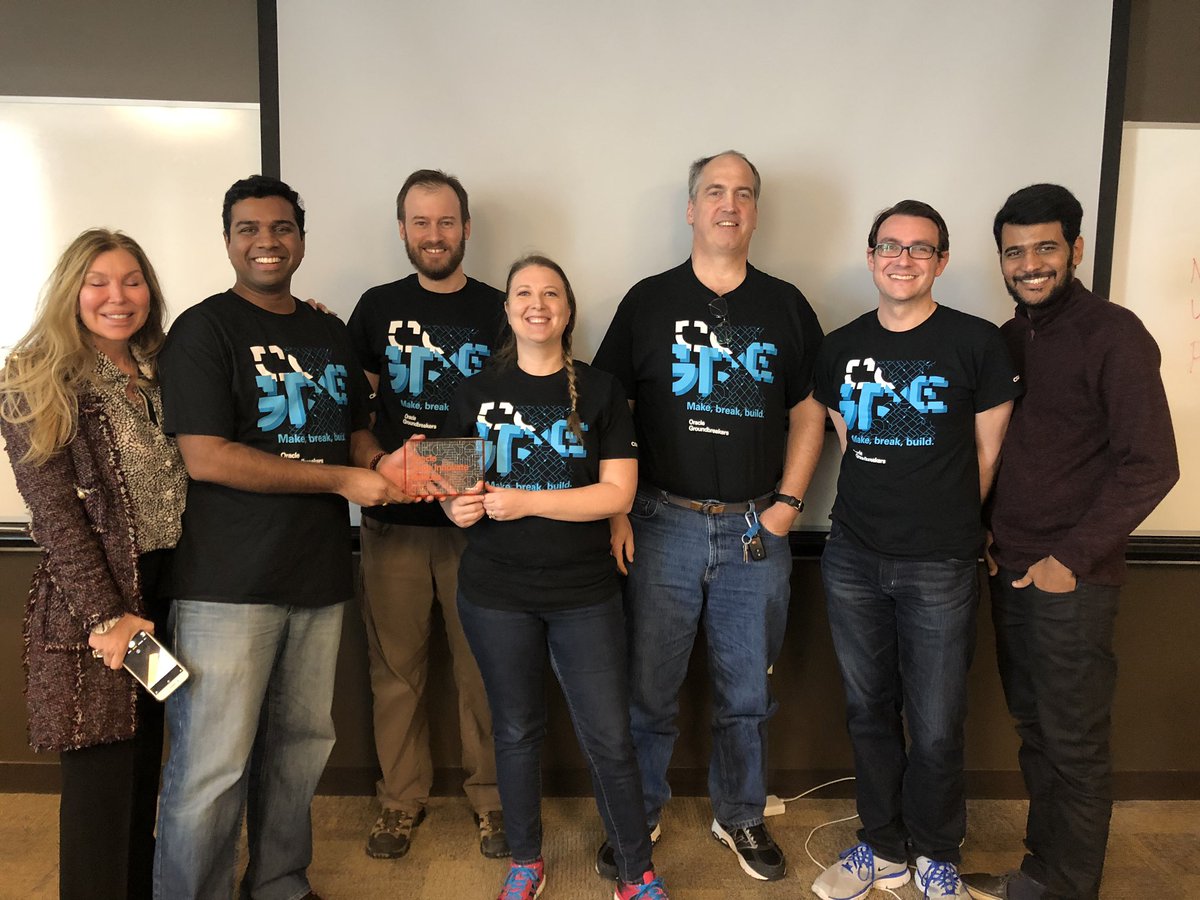 oracledevcomm's tweet image. And that’s a wrap on #CodeInnovate CoreLogic! #MakeBreakBuild #Liveforthecode