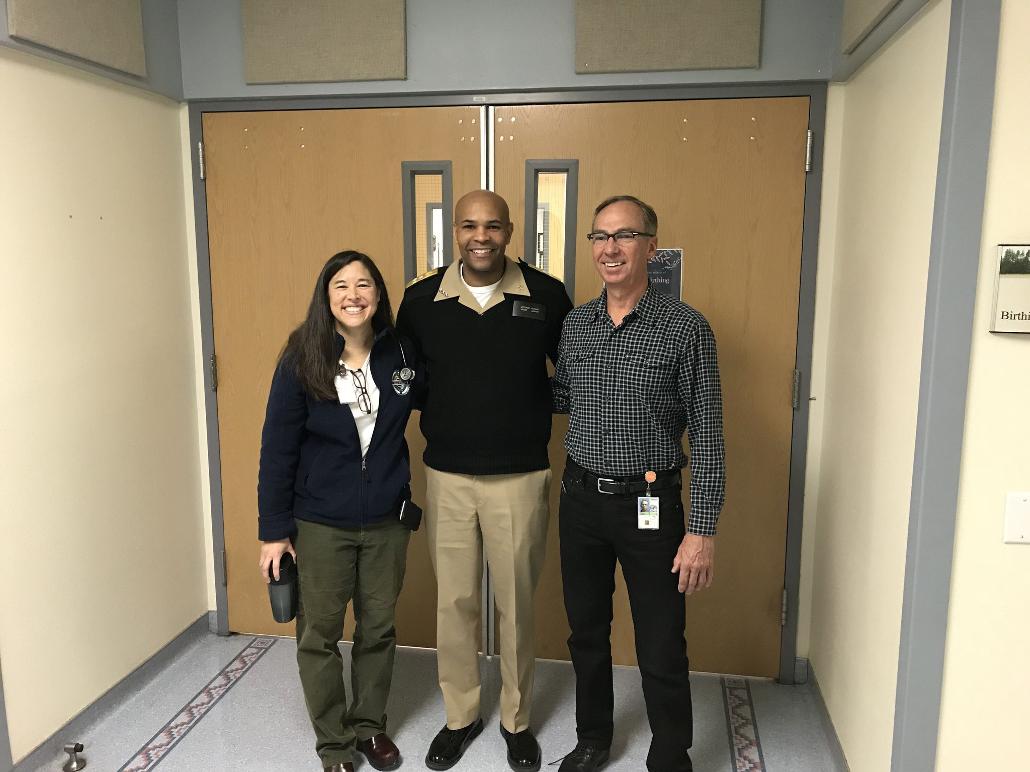 Dr. Vivek Murthy, U.S. Surgeon General on Twitter "Really impressed by