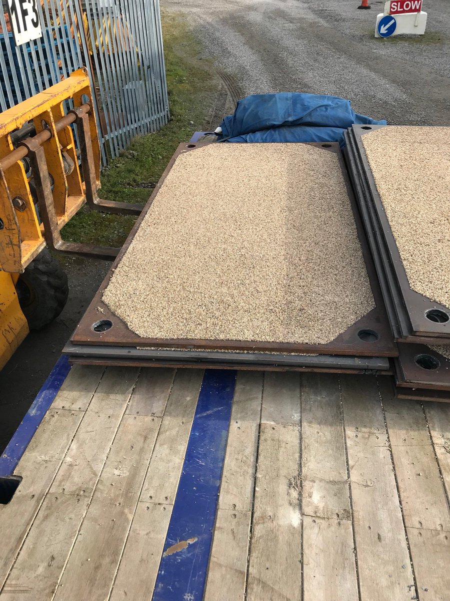 WestportEquip's tweet photo. Delighted to receive our first load of #roadplates to our depot in Dublin. Good quantities of plain and anti-skid available for hire or sale #construction #utilities
#westportequipment https://t.co/oZLcOjwjQG
